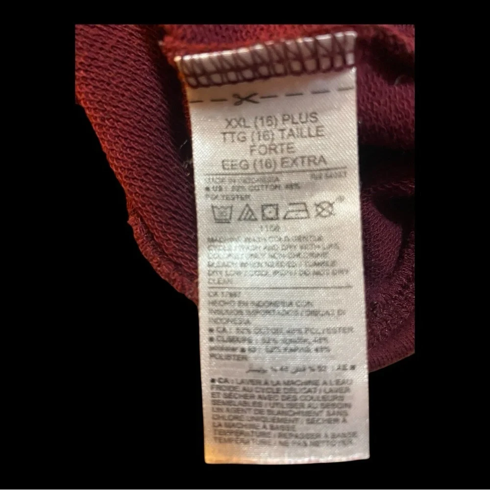 French Terry Faux-Wrap Sweatshirt for Girls | Old Navy Girls Plus Sized XXL 16